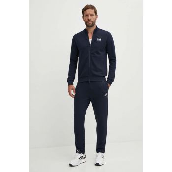 EA7 Emporio Armani trening barbati, culoarea albastru marin, PJVTZ.8NPV67