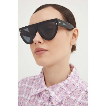 Isabel Marant ochelari de soare femei, culoarea negru, IM 0171 G S