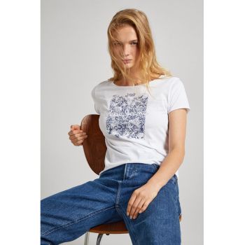 Tricou de bumbac relaxed fit cu imprimeu