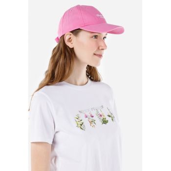 Tricou din bumbac cu imprimeu floral