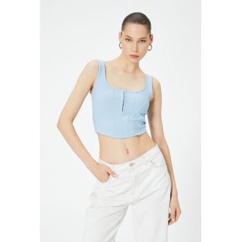 Top crop cu model uni