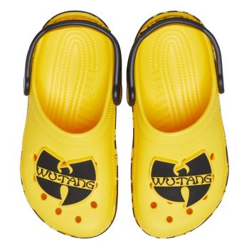 Saboti Crocs Classic Wu-Tang Clan Clog Kids Multicolor - Yellow/Black