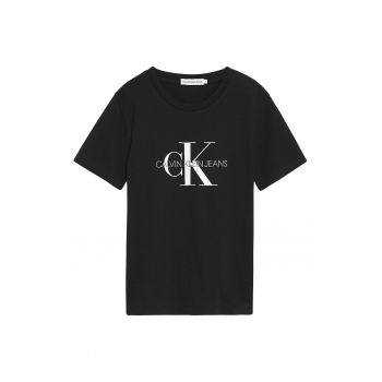 CALVIN KLEIN - Tricou de bumbac organic cu imprimeu logo