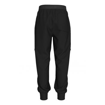 Pantaloni conici cu buzunare cu clapa