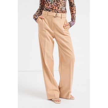 Pantaloni eleganti cu talie inalta Huglia