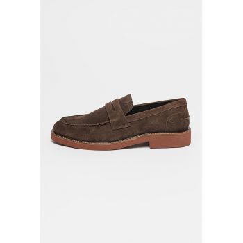 Pantofi loafer din piele intoarsa Gemini