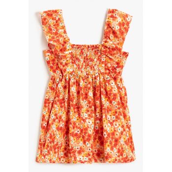 Rochie cu imprimeu floral la reducere