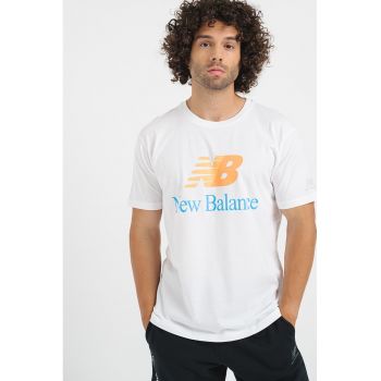 Tricou din bumbac cu imprimeu logo