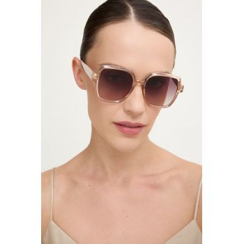 Answear Lab ochelari de soare femei, culoarea bej