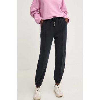 Answear Lab pantaloni femei, culoarea negru, high waist