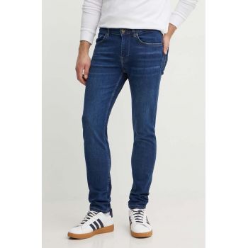 Pepe Jeans camasa REGULAR SHIRT barbati, culoarea albastru marin, cu guler clasic, regular, PM308586HT8