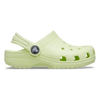 Saboți Crocs Classic Toddlers New clog Verde - Celery