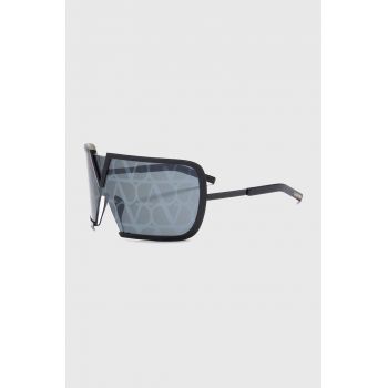 Valentino ochelari de soare V - ROMASK culoarea negru, VLS-120D