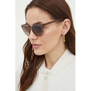 VOGUE ochelari de soare femei, culoarea violet