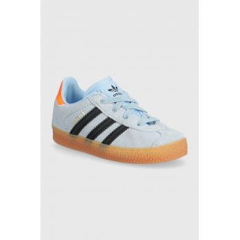 adidas Originals sneakers de piele întoarsă pentru copii GAZELLE CF EL IH2780