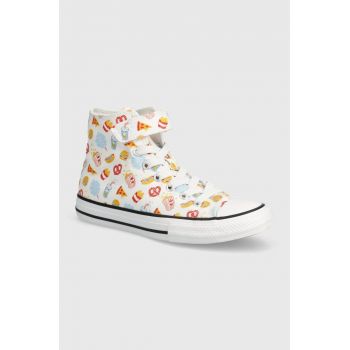 Converse tenisi copii A07377C culoarea alb