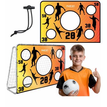 Covoras cu obiective pentru poarta de fotbal Neo Sport 215 x 150 cm