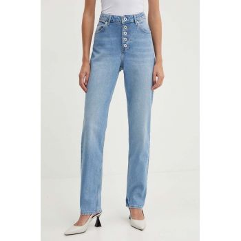 Karl Lagerfeld Jeans jeansi femei high waist, 245J1106