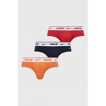 Nike slip 3-pack barbati, culoarea portocaliu