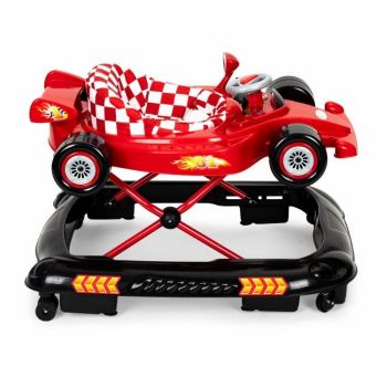 Premergator Ecotoys Formula 1 cu panou multimedia J-A301E0 Rosu