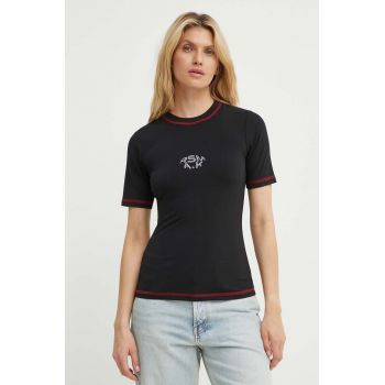 Résumé tricou EstelleRS femei, culoarea negru, 23101262