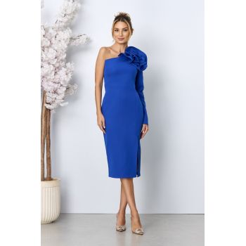 Rochie eleganta Giselle Albastra