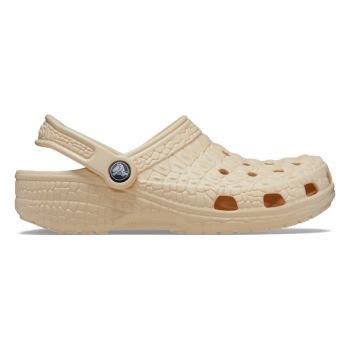 Saboti Crocs Classic Crocskin Clog Bej - Vanilla