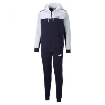 Trening Puma Felpa Full Zip Cappuccio Colorblock