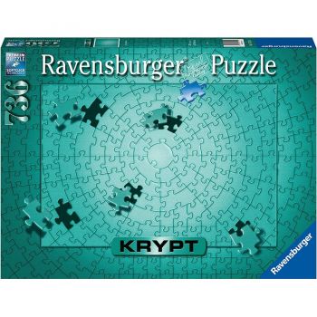 Jucarie Puzzle: Krypt Metallic Mint (736 pieces)
