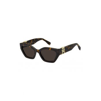 Ochelari de soare cat-eye cu lentile uni