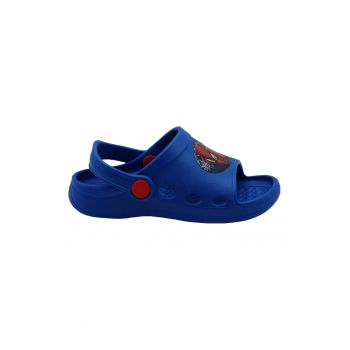 Saboti slingback cu model Spiderman