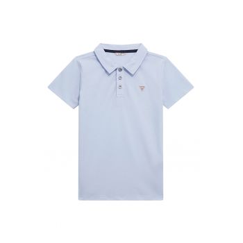 Tricou polo cu logo discret