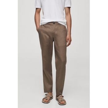 Pantaloni slim fit de in Oyster