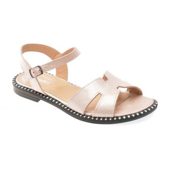 Sandale casual GRYXX nude, 137, din piele naturala