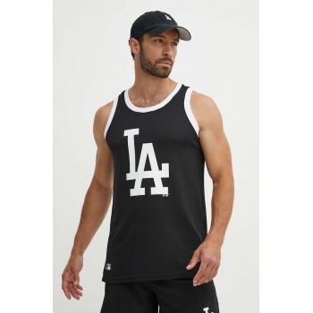47 brand tricou MLB Los Angeles Dodgers barbati, culoarea negru, BB012PMFKXZ609483JK