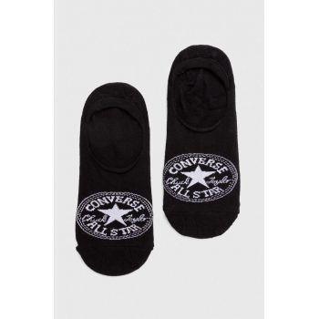 Converse sosete 2-pack culoarea negru