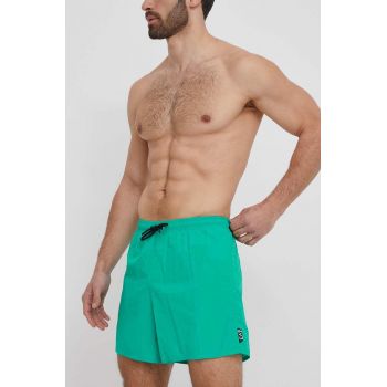 EA7 Emporio Armani pantaloni scurti de baie culoarea verde de firma original