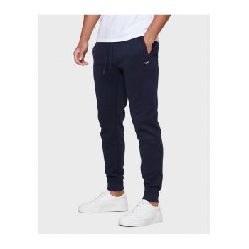 Pantaloni slim fit de trening din material pique Jogpant 8391