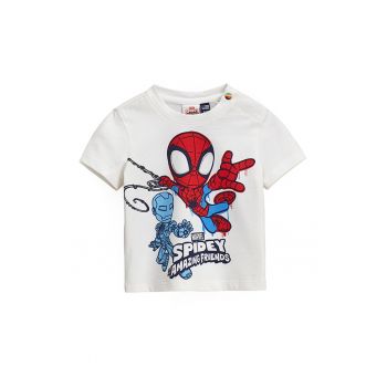 Tricou de bumbac cu imprimeu Spider-Man