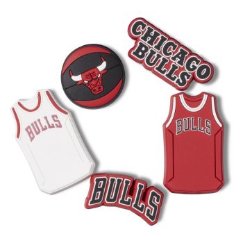 Jibbitz Crocs NBA Chicago Bulls 5 Pack