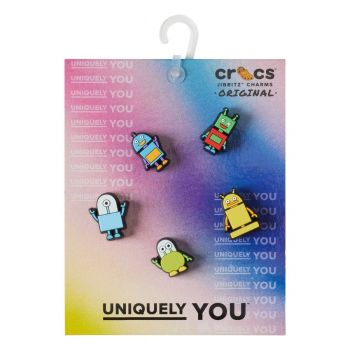 Jibbitz Crocs Tiny Robot Crew 5 Pack