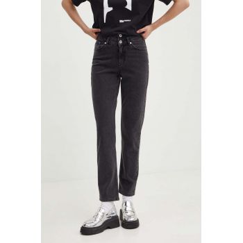 Karl Lagerfeld Jeans jeansi femei high waist, 245J1104