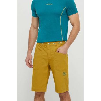 LA Sportiva pantaloni scurți outdoor Belay culoarea maro, N63732733