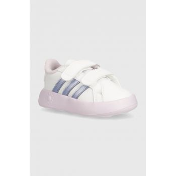 adidas sneakers pentru copii GRAND COURT 2.0 CF culoarea violet, IE3858