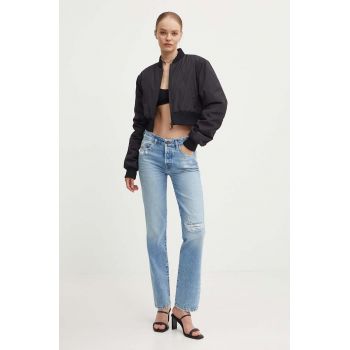 Diesel jeansi 1989 D-MINE femei high waist, A12337.09J80