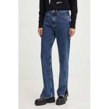 Karl Lagerfeld Jeans jeansi femei high waist, 245J1113