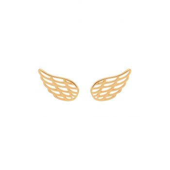 Lilou cercei placați cu aur Wing