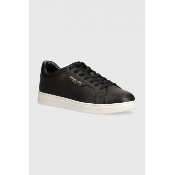 Michael Kors sneakers din piele Keating culoarea negru, 42S4KEFS2L 001