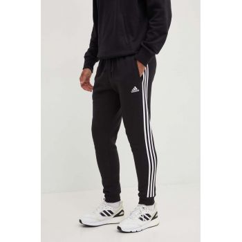 adidas pantaloni de trening culoarea negru, cu imprimeu, JJ1528