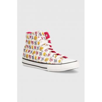 Converse tenisi copii CHUCK TAYLOR ALL STAR culoarea alb, 671706C